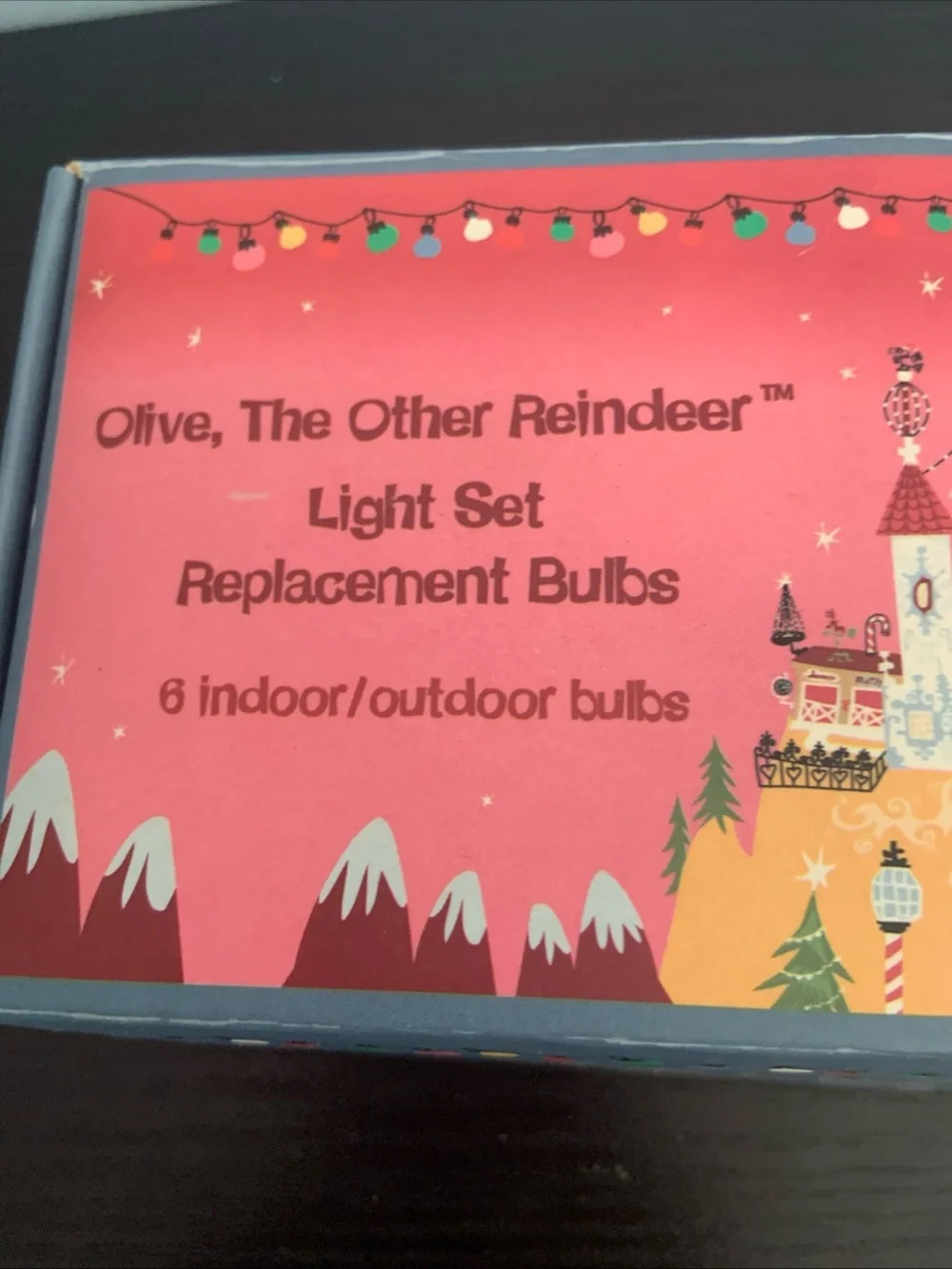Olive The Other Reindeer String Light Round Replacement Bulbs Set.